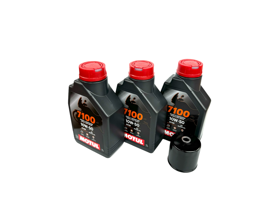 3 Liter RS660 Tuono 660 Maintenance Kit with Motul 7100 10W50