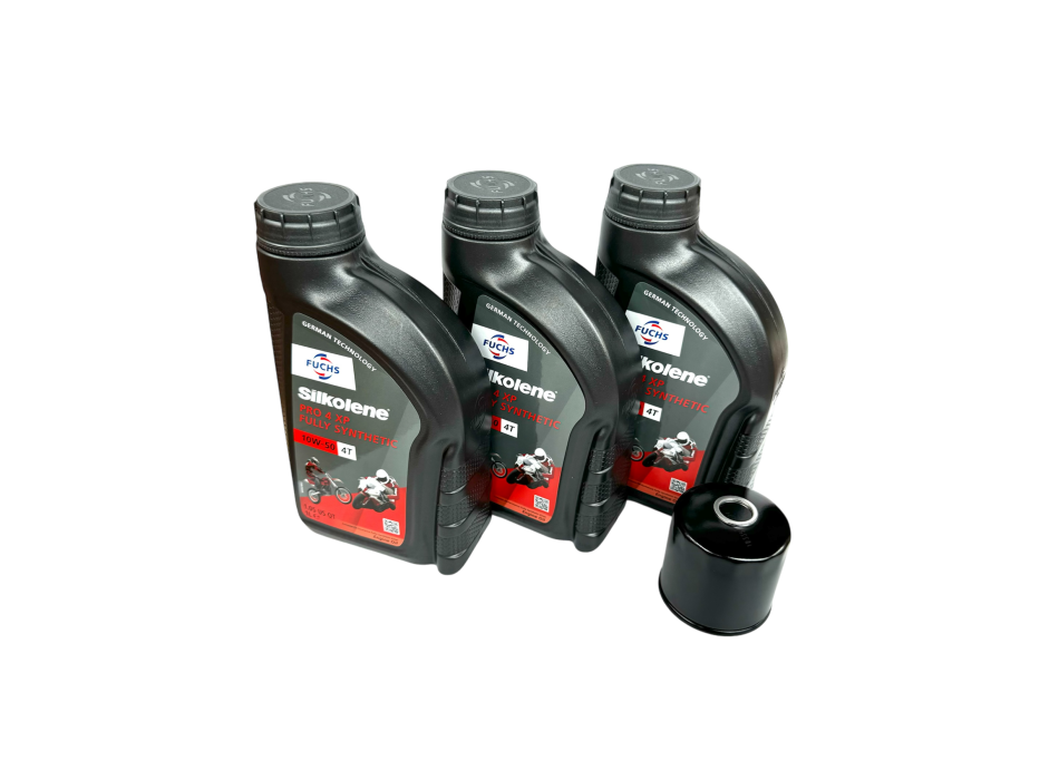 3-Liter Service Kit Rs660 Tuono 660 with Silkolene Pro4 XP 10W50