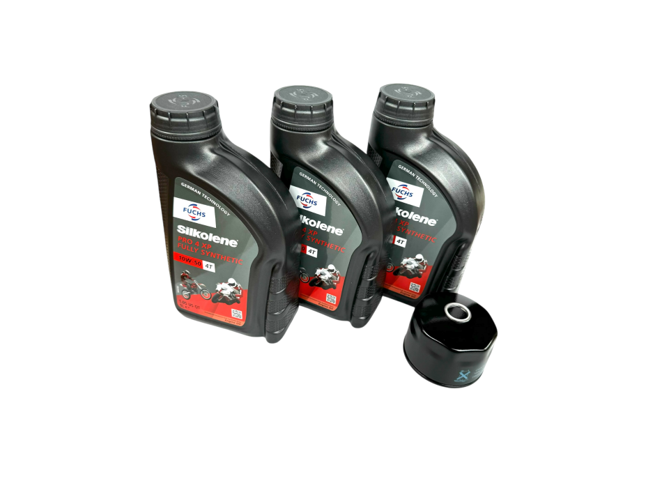 3 Liter Tuareg 660 Maintenance Kit With Silkolene Pro4 Xp 10w50
