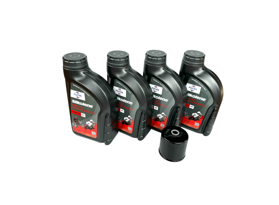 4 Liter Rsv4 Tuono V4 Maintence Kit With Silkolene Pro4 Xp 10w50