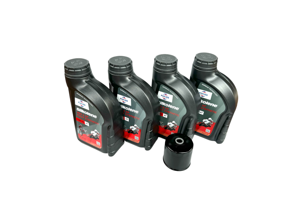 4 Liter Rsv4 Tuono V4 Maintence Kit With Silkolene Pro4 Xp 5w40