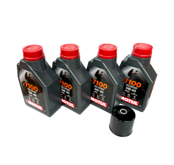 4 Liters Rsv4 Tuono V4 Maintence Kit With Motul 7100 5w40