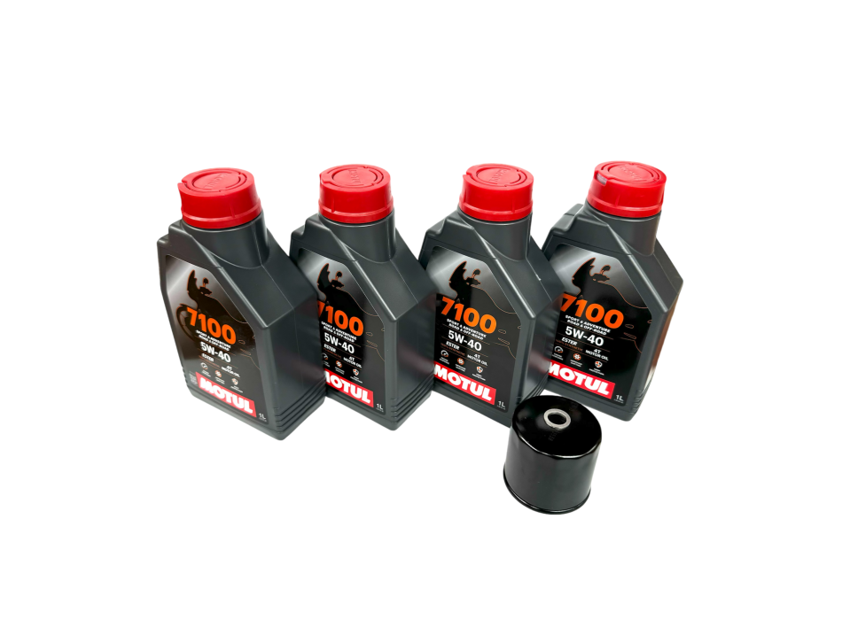4 Liters Rsv4 Tuono V4 Maintence Kit With Motul 7100 5w40