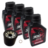 4 Liters Rsv4 Tuono V4 service kit With Motul 300V 10w50