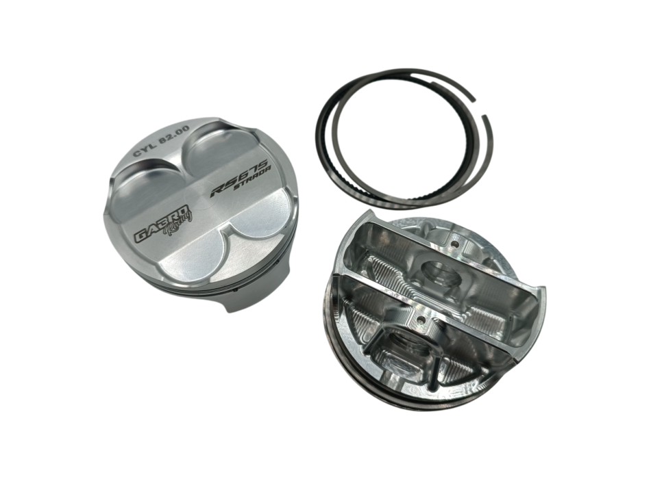 675cc 82mm 'STRADA' big bore Piston kit by Gabro Racing Team