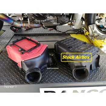 Airbox Stage 3 Kit for Aprilia Tuono V4 1000/1100cc, 2011-2020 With Upmap Marelli