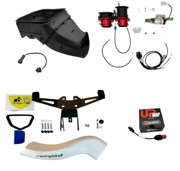 Aprilia RS 660 Complete Racing Intake Kit (2021/2024 - USA 2025) Intake Kit Evo Race Airbox + Variable Geometry Velocity Stacks + Ram Air + UpMap