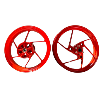 Aprilia Rs660 Tuono 660 Wheel Set Red Painted