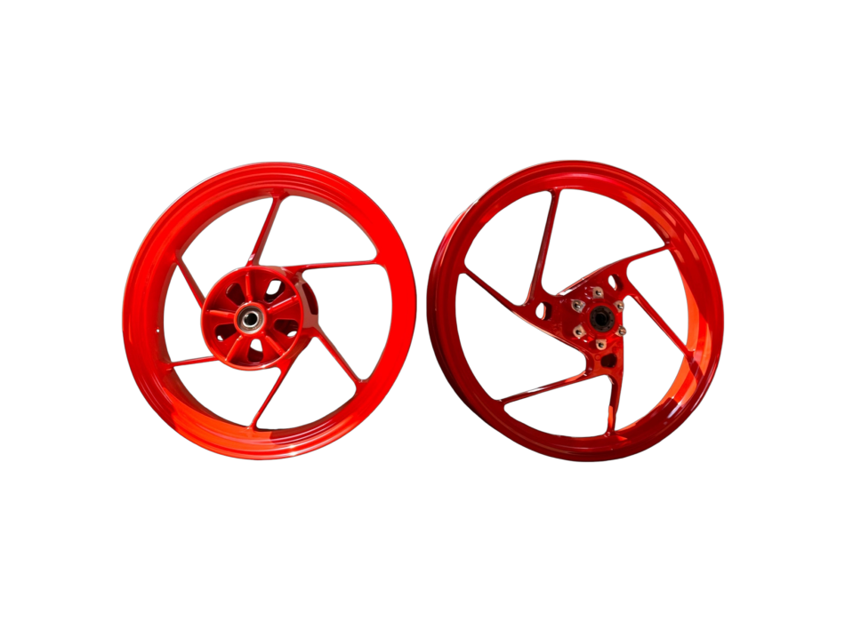 Aprilia Rs660 Tuono 660 Wheel Set Red Painted