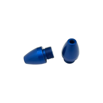 Bar Ends by Dilone Special Parts in Blue Anodized Ergal