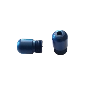 Bar Ends by Dilone Special Parts in Blue Anodized Ergal