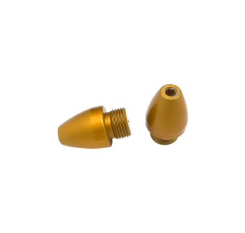 Bar Ends by Dilone Special Parts in Gold Anodized Ergal