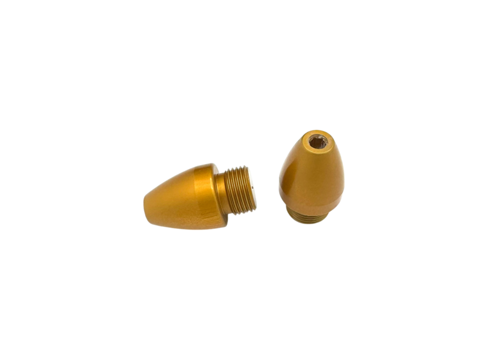 Bar Ends by Dilone Special Parts in Gold Anodized Ergal