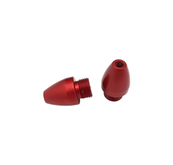 Bar Ends by Dilone Special Parts in Red Anodized Ergal