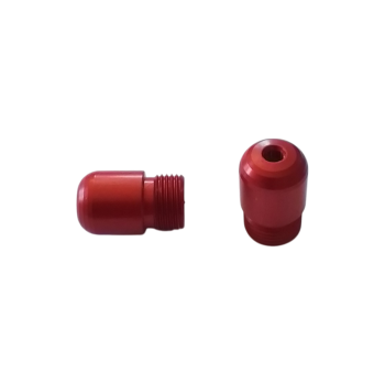 Bar Ends by Dilone Special Parts in red Anodized Ergal