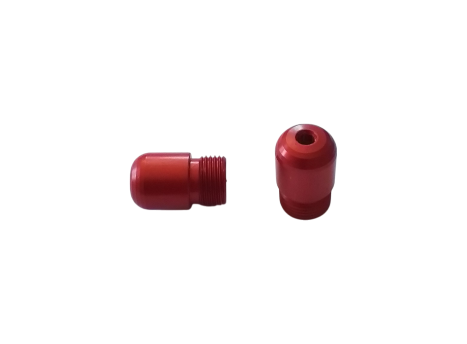 Bar Ends by Dilone Special Parts in red Anodized Ergal