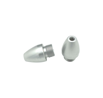 Bar Ends by Dilone Special Parts in Silver Anodized Ergal