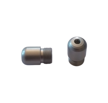 Bar Ends by Dilone Special Parts in Silver Anodized Ergal