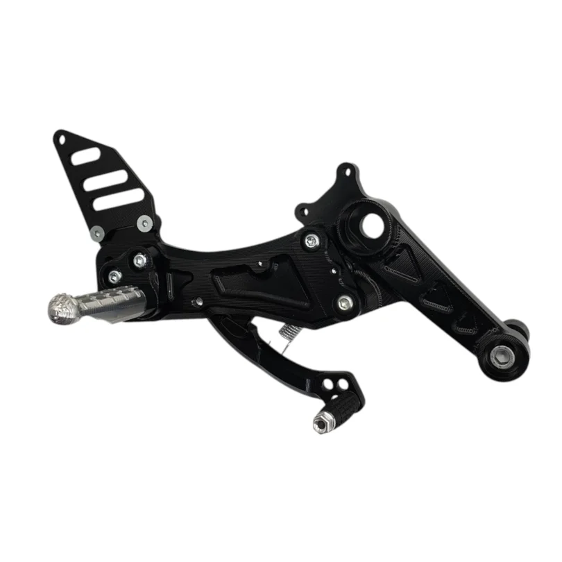 Black FlyHammer Rearsets for RS660 and Tuono 660
