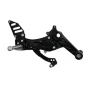 Black FlyHammer Rearsets for RS660 and Tuono 660
