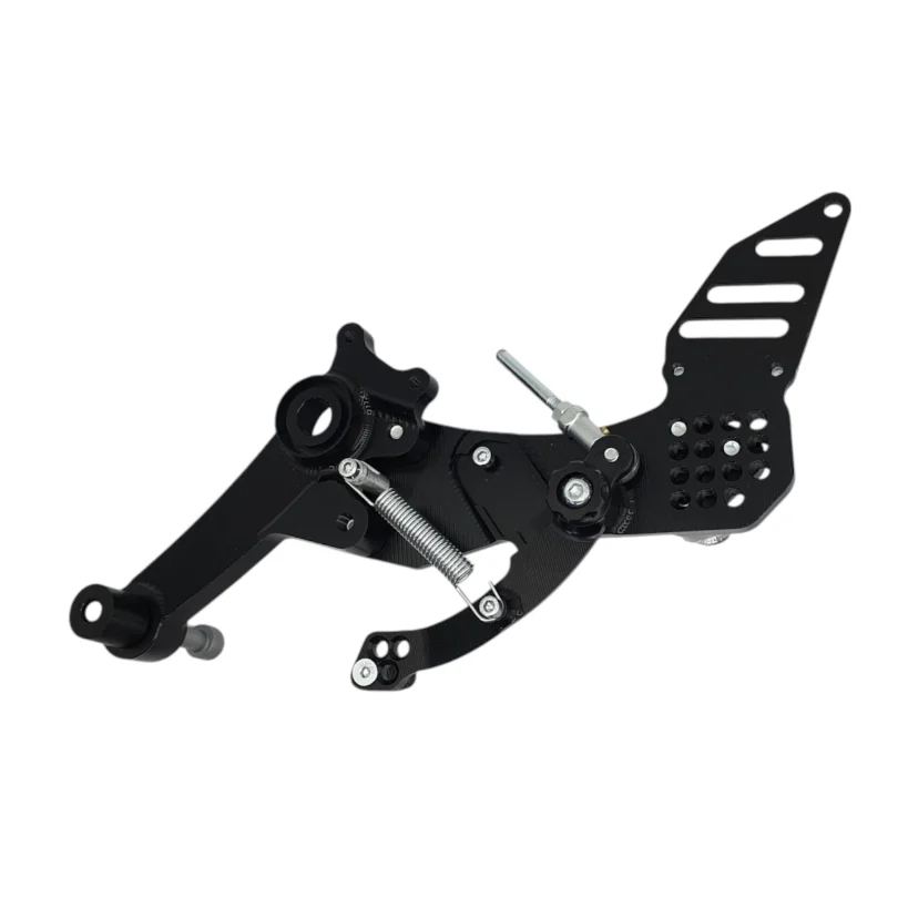 Black FlyHammer Rearsets for RS660 and Tuono 660
