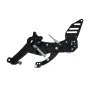 Black FlyHammer Rearsets for RS660 and Tuono 660