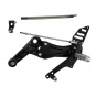Black FlyHammer Rearsets for RS660 and Tuono 660