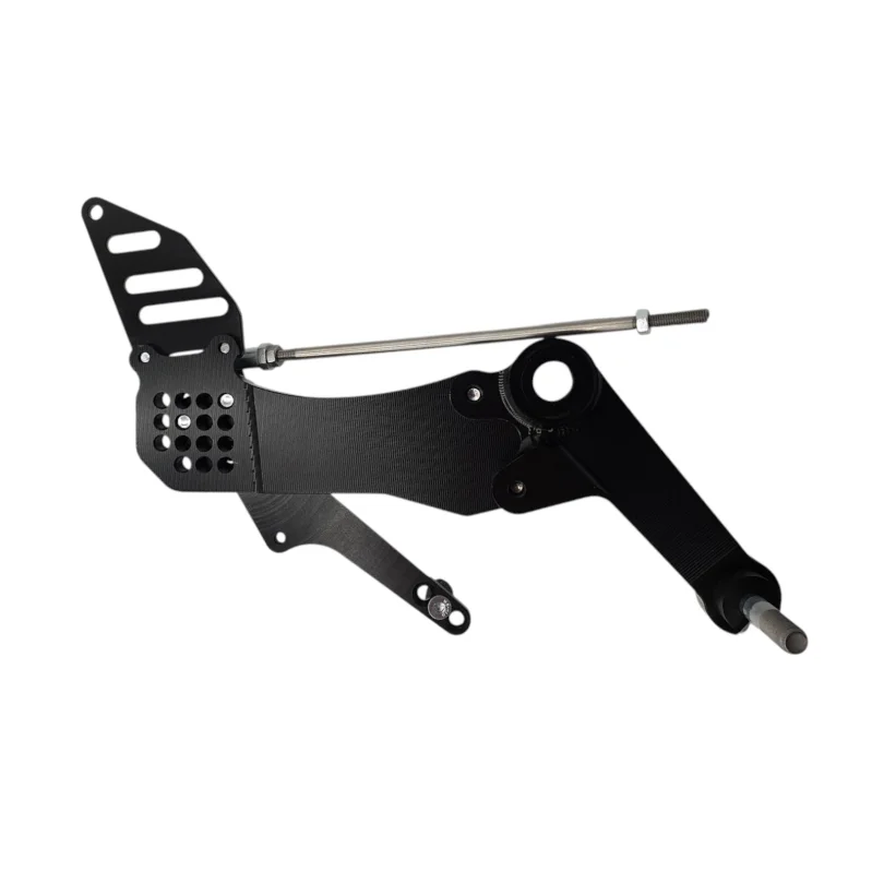 Black FlyHammer Rearsets for RS660 and Tuono 660