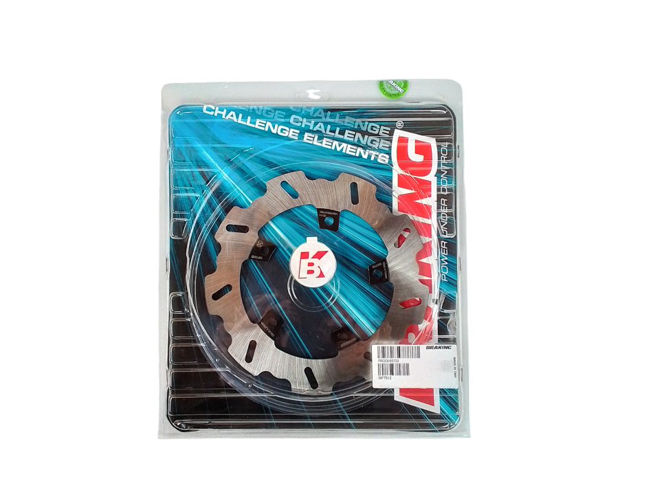 Braking WF7512 rear wave brake disc for Aprilia