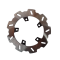 Disco freno posteriore a margherita Braking WF7512 per Aprilia