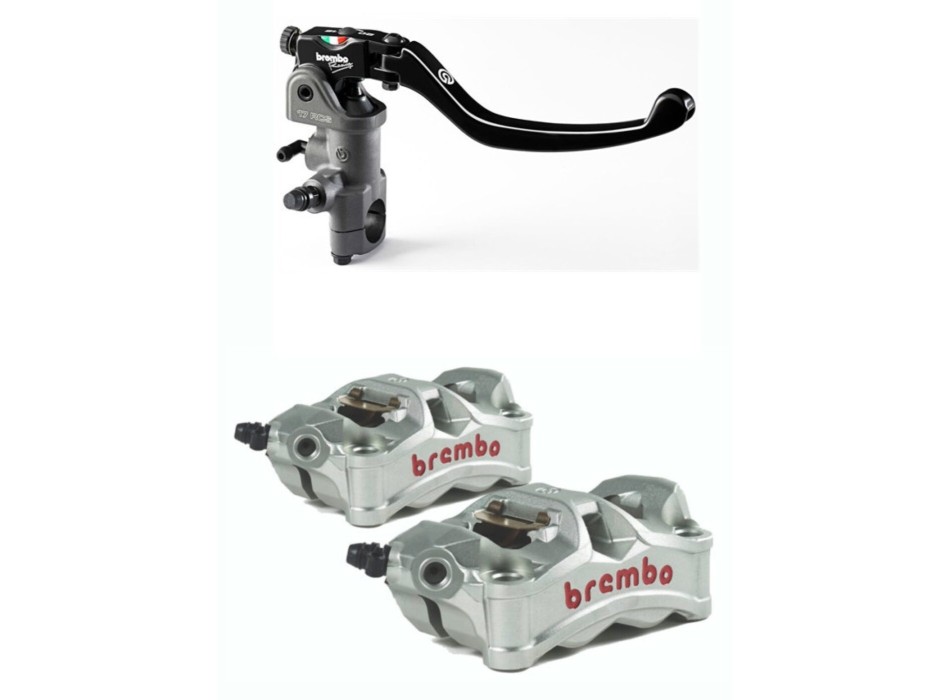 Brembo RCS 17 Kit + Stylema Calipers 100 mm