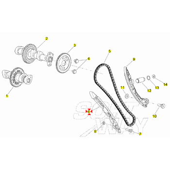 Cam Chain Guide 2a000559
