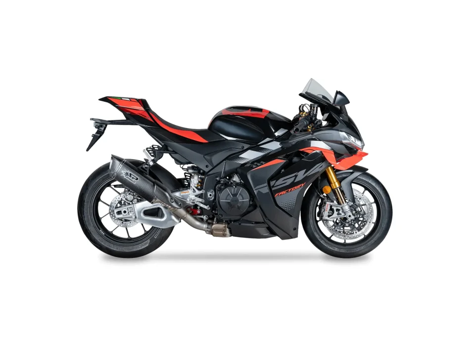 Carbon Slip-On Spark Force Evo part. GAP0408C for Aprilia Rsv4 And Tuono V4 from 2017