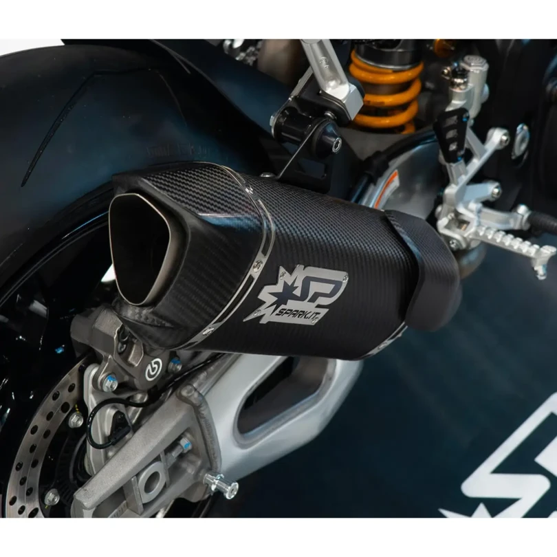 Carbon Slip-On Spark Force Evo part. GAP0408C for Aprilia Rsv4 And Tuono V4 from 2017