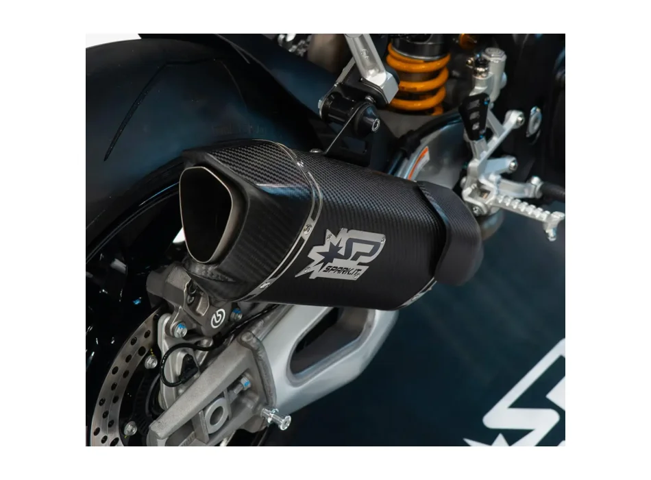Carbon Slip-On Spark Force Evo part. GAP0408C for Aprilia Rsv4 And Tuono V4 from 2017