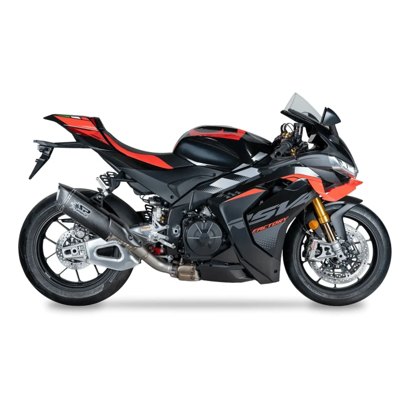 Carbon Slip-On Spark Force Evo part. GAP0408C for Aprilia Rsv4 And Tuono V4 from 2017