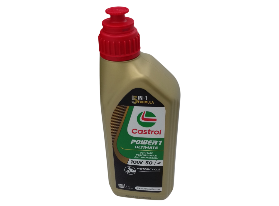 Castrol Power1 Ultimate 10W50 4-Stroke Motorcycle Oil