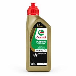 Castrol Power1 ultimate 10w50 - Lubrificante per Moto 4 Tempi