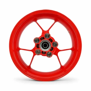 Cerchio originale posteriore rosso Tuono 1100 Factory
