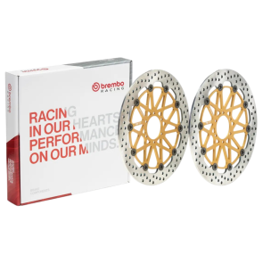 Coppia Dischi Freno Anteriori Brembo Supersport 330 Mm Aprilia Rsv, Rsv4, Tuono
