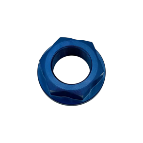Dado Ruota Posteriore In Ergal 7075 Per Tutte Le 660 Anodizzato Blu