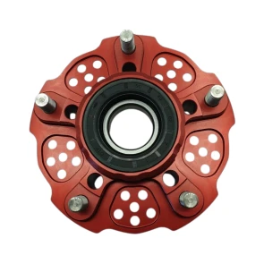 Dilone lightweight Rear Sprocket Holder Carrier for RS660, Tuono 660, Tuareg 660 – Red Anodized