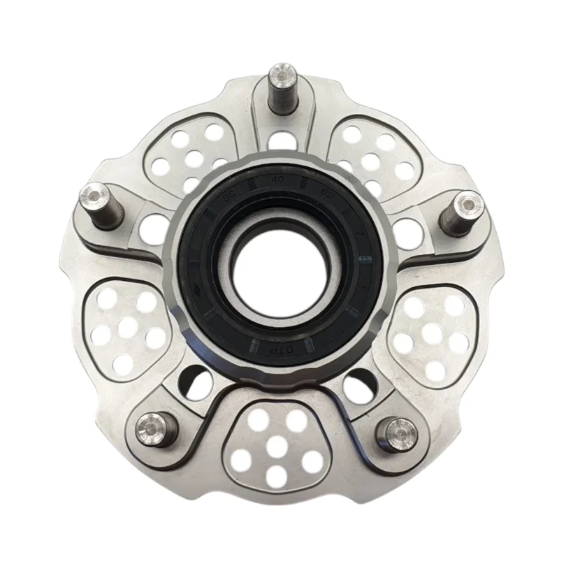 Dilone lightweight Rear Sprocket Holder Carrier for RS660, Tuono 660, Tuareg 660 – silver anodized