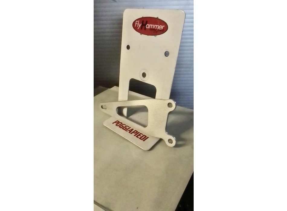 Exhaust Bracket For Flyhammer Rearset Rsv4 - Tuono V4 Aprc 2011-2016