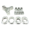 Kit supporti motore a 0 e pivot forcellone +/- 2,5mm