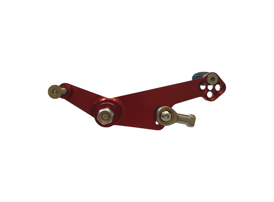 Flyhammer GP shift lever for Aprilia RS457 - red