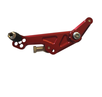 Flyhammer GP shift lever for Aprilia RS457 - red