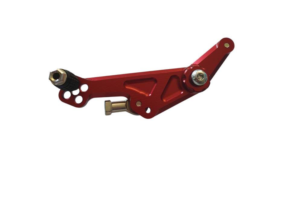 Flyhammer GP shift lever for Aprilia RS457 - red