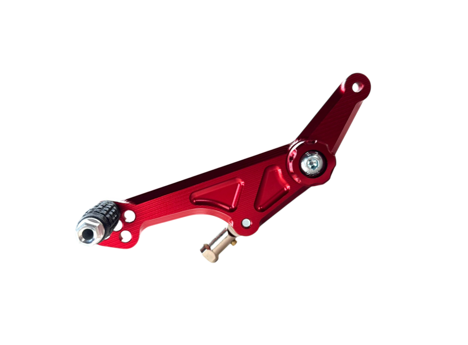 Flyhammer normal and GP shift lever for RS660 - Tuono 660 Red