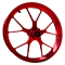 Cerchio forgiato anteriore rosso Aprilia RSV4 - art. 2B011682